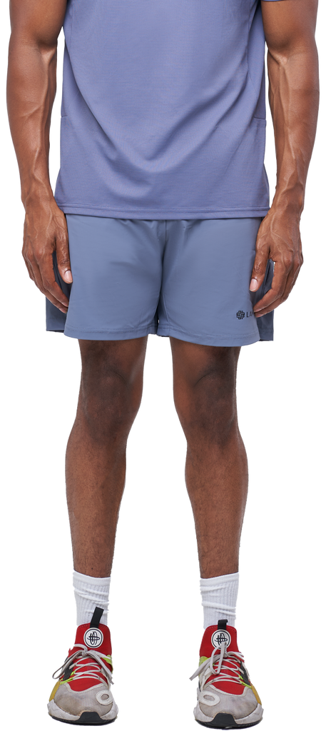 HYBRID SHORT - SLATE INDIGO - LAMANI DESIGN